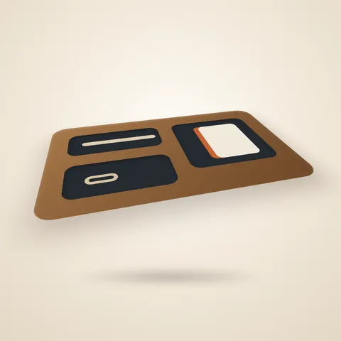 Arc Desk Tray